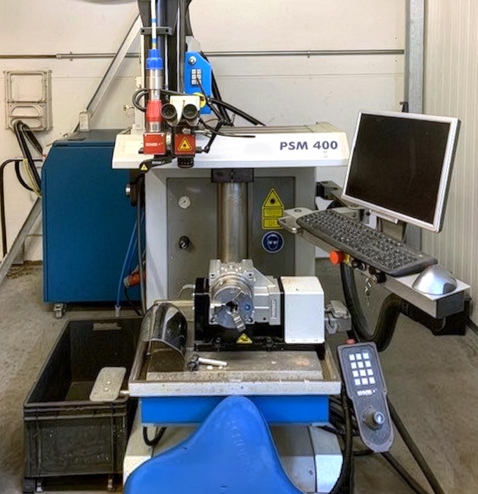 Laserschweißgerät PSM 400 bei Wiebeck Hydraulik